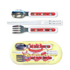 Japan Chiikawa Cutlery Set - Chiikawa & Hachiware & Usagi : Chiikawa Restaurant