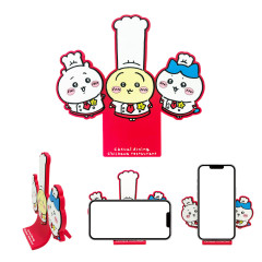 Japan Chiikawa Rubber Smartphone Stand - Chiikawa & Hachiware & Usagi : Chiikawa Restaurant