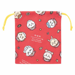 Japan Chiikawa Drawstring Bag - Chiikawa Restaurant Collection