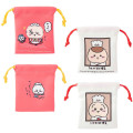 Japan Chiikawa Mini Drawstring Bag Set - Chiikawa Restaurant Let's do it - 1