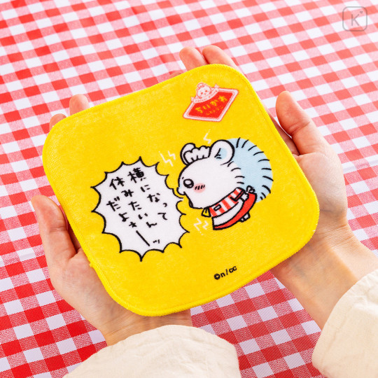 Japan Chiikawa Square Handkerchief Set - Chiikawa Restaurant I want to rest - 3