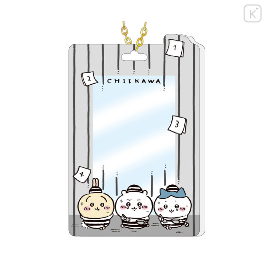 Japan Chiikawa Card Frame Keychain - Chiikawa & Hachiware & Usagi : Captive - 1