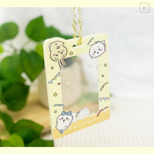 Japan Chiikawa Card Frame Keychain - Chiikawa & Hachiware & Usagi : Captive - 3