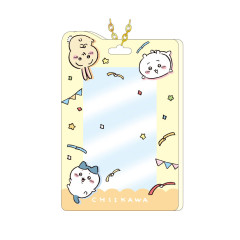 Japan Chiikawa Card Frame Keychain - Chiikawa & Hachiware & Usagi : Celebration