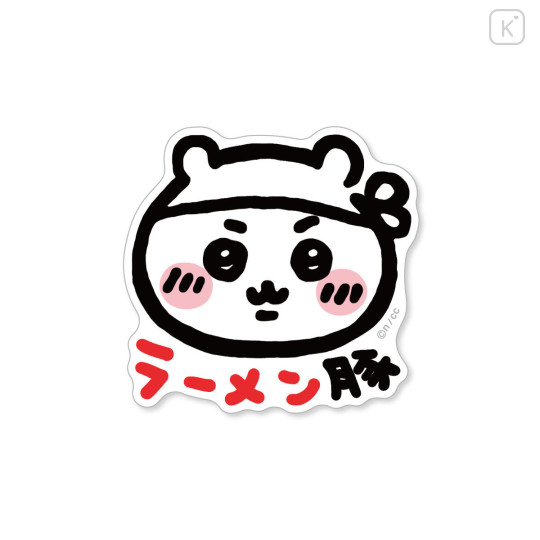 Japan Chiikawa Die-cut Sticker - Chiikawa : Chiikawa Ramen Pork - 1