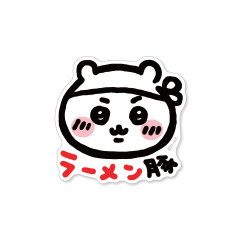 Japan Chiikawa Die-cut Sticker - Chiikawa : Chiikawa Ramen Pork
