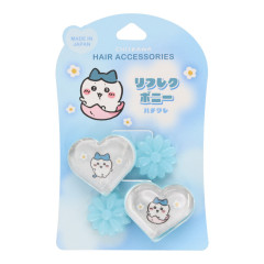 Japan Chiikawa Reflect Hair Pony Set - Hachiware
