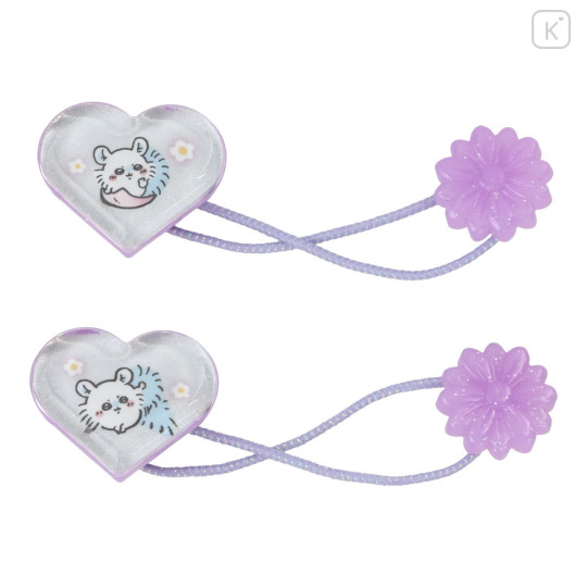 Japan Chiikawa Reflect Hair Pony Set - Momonga - 2