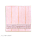 Japan Chiikawa Mini Towel Handkerchief - Chiikawa : Striped Pink - 1
