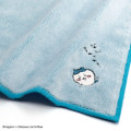 Japan Chiikawa Mini Towel Handkerchief - Hachiware : Story Blue - 2