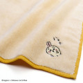Japan Chiikawa Mini Towel Handkerchief - Usagi : Story Yellow - 2