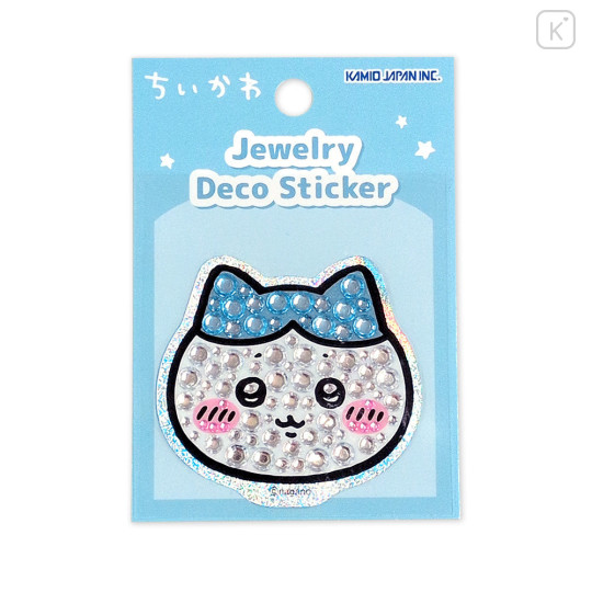 Japan Chiikawa Jewelry Deco Sticker - Hachiware - 1