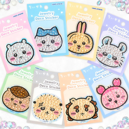 Japan Chiikawa Jewelry Deco Sticker - Usagi - 2
