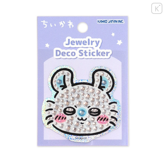 Japan Chiikawa Jewelry Deco Sticker - Momonga - 1