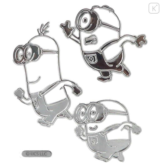 Japan Minions Emblem Deco Sticker - Minions : Car Sticker Sliver Run - 1