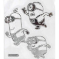 Japan Minions Emblem Deco Sticker - Minions : Car Sticker Sliver Run - 2