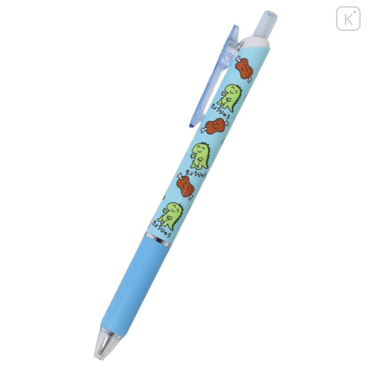 Japan Okutani Ballpoint Pen - Oekakisan : Dinosaur Blue - 1