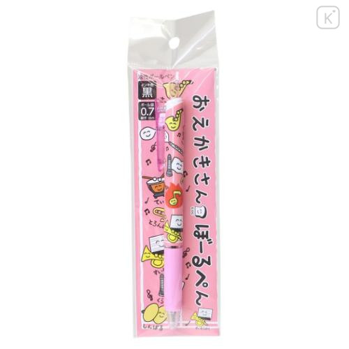 Japan Okutani Ballpoint Pen - Oekakisan : Aquatic Music Pink - 4