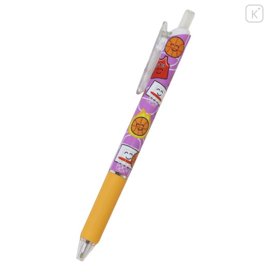 Japan Okutani Ballpoint Pen - Oekakisan : Basketball-san Pink Orange - 1