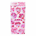 Japan Amenomori Fumika × Sanrio Water In Seal Sequins Puffy Sticker - My Melody : Angel Sparkling 3D - 1