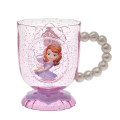 Japan Disney Store Clear Cup - Sofia : Pearl - 1