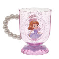 Japan Disney Store Clear Cup - Sofia : Pearl - 2