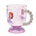 Japan Disney Store Clear Cup - Sofia : Pearl - 3