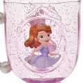 Japan Disney Store Clear Cup - Sofia : Pearl - 5