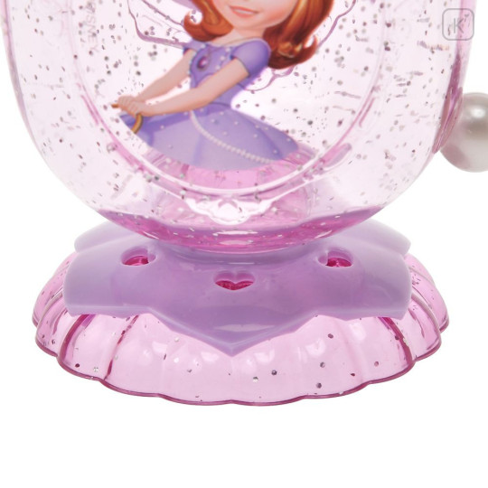 Japan Disney Store Clear Cup - Sofia : Pearl - 6