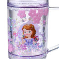 Japan Disney Sparkling Clear Cup - Sofia - 4