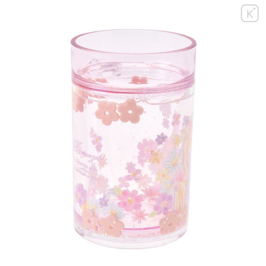 Japan Disney Sparkling Clear Cup - Rapunzel - 2