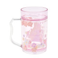 Japan Disney Sparkling Clear Cup - Rapunzel - 3