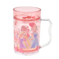 Japan Disney Sparkling Clear Cup - Disney Princess - 1