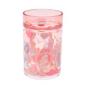 Japan Disney Sparkling Clear Cup - Disney Princess - 2