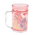 Japan Disney Sparkling Clear Cup - Disney Princess - 3
