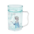 Japan Disney Sparkling Clear Cup - Elsa - 1