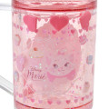 Japan Disney Sparkling Clear Cup - Marie : Sweets & Dress Up - 4