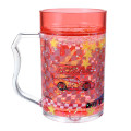 Japan Disney Sparkling Clear Cup - Lightning McQueen - 3