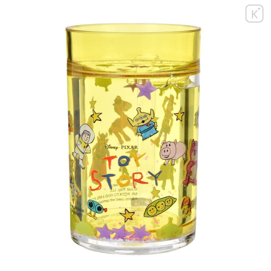 Japan Disney Sparkling Clear Cup - Toy Story : Drawing - 2