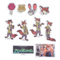 Japan Disney Store Clear Sticker Collection - Zootopia : Judy Hopps & Nick Wilde - 4