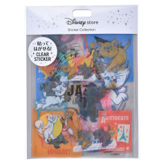 Japan Disney Store Clear Sticker Collection - Marie : Jazz it Up