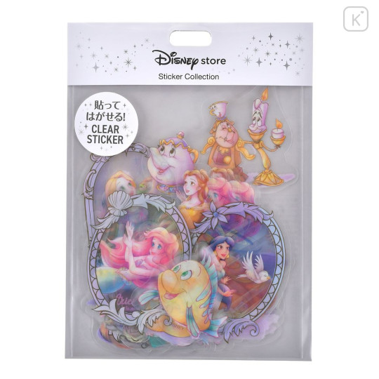Japan Disney Store Clear Sticker Collection - Disney Characters Sunlight - 1
