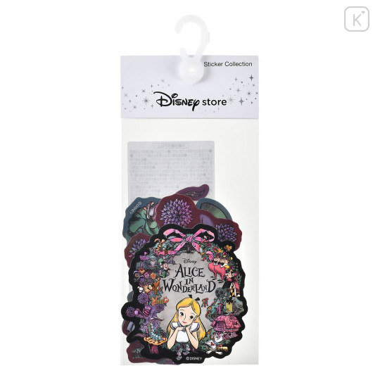Japan Disney Store Die-cut Sticker Collection - Alice : 75th Anniversary - 1