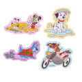 Japan Disney Store Die-cut Sticker Collection - Dog Funny - 1