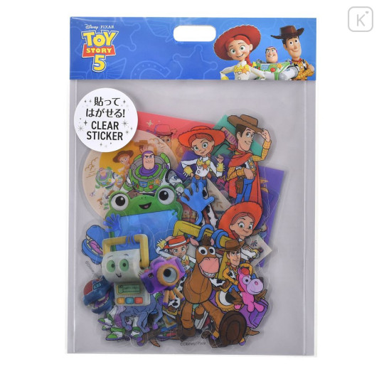 Japan Disney Store Clear Sticker Collection - Toy Story 5 - 1