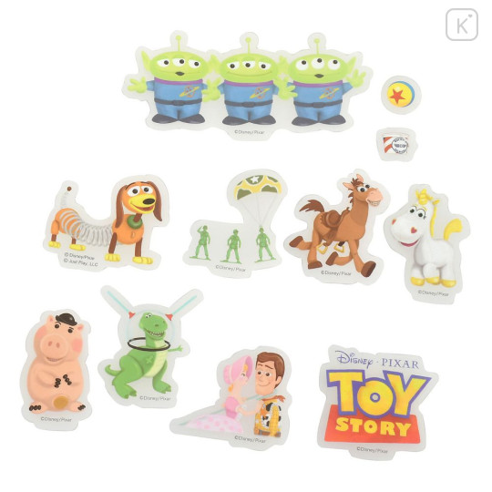 Japan Disney Store Clear Sticker Collection - Toy Story - 4