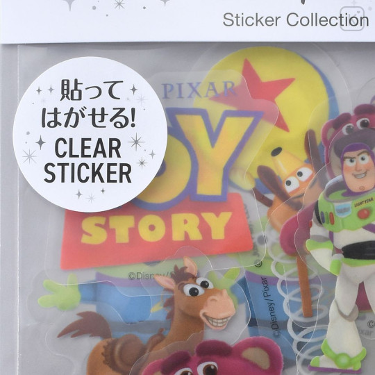 Japan Disney Store Clear Sticker Collection - Toy Story - 5