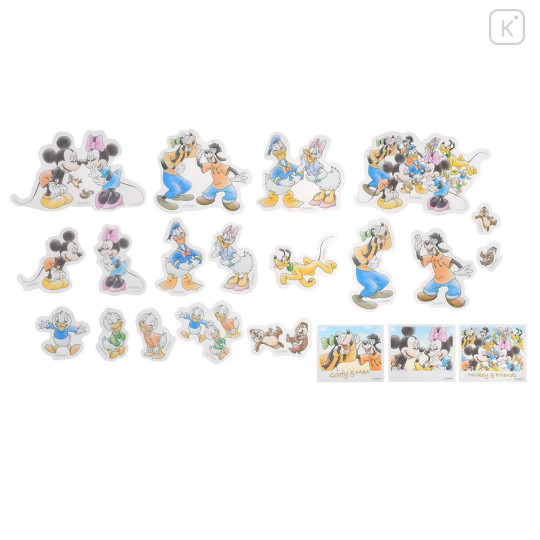 Japan Disney Store Clear Sticker Collection - Mickey & Friends : Good Laugh - 2