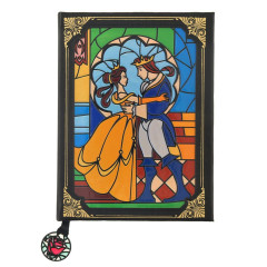 Japan Disney Store Artwork Notebook - Beast & Belle