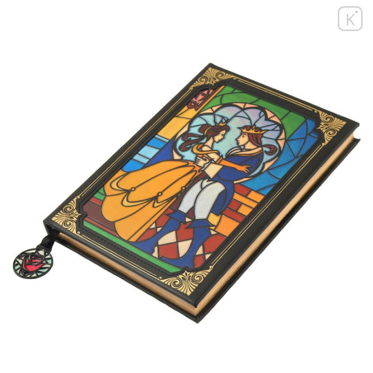 Japan Disney Store Artwork Notebook - Beast & Belle - 6